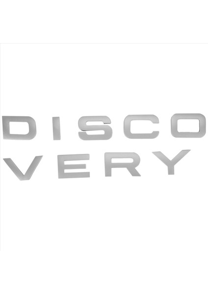 3D Mat Slive Mektup Keşif Araba Arka Ön Rozet Emblem Çıkartma Land Rover Ön Kaput Arka Bagaj (Yurt Dışından) fiyatları