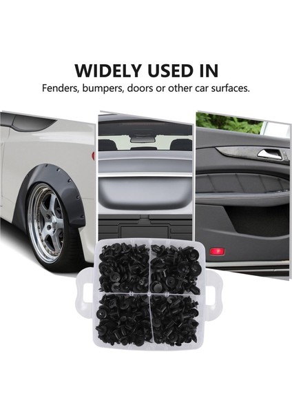 650 Pcs Plastik Araç Çamurluk Tutucu Farklı Bağlantı Edebiyatları Klips Kalıp (Yurt Dışından) indirimleri