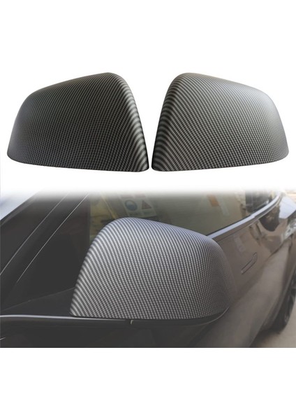 Yan Ayna Kapağı Dikizle Ayna Kapak Tesla Model Y 2021-2023 Dış Aksesuarlar (Abs) (Yurt Dışından) fiyatları