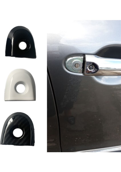 Nissan Juke &amp Micra Sürücüleri Için 806441KK0D Araba Kapı Kilidi Kapağı Anahtar Delik Araç Aksesuarları ile Kapı Kilit Kapağı Siyah (Yurt Dışından) fiyatları