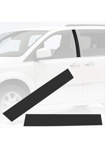 2pcs B Sütun Trim Kapağı Trim Aplike Kalıp Chrysler Town &amp Country Dodge Grand Caravan 5020664AA 5020665AA (Yurt Dışından) modelleri