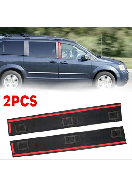 2pcs B Sütun Trim Kapağı Trim Aplike Kalıp Chrysler Town &amp Country Dodge Grand Caravan 5020664AA 5020665AA (Yurt Dışından) fırsatları