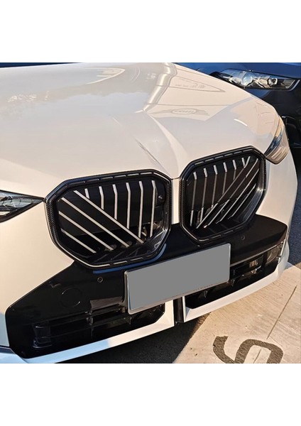 Bmw X3 G45 2025 Karbon Fiber Araç Ön Merkezi Grille Kapak Çerçevesi Trim Dekorasyon Aksesuarları (Yurt Dışından) indirimleri