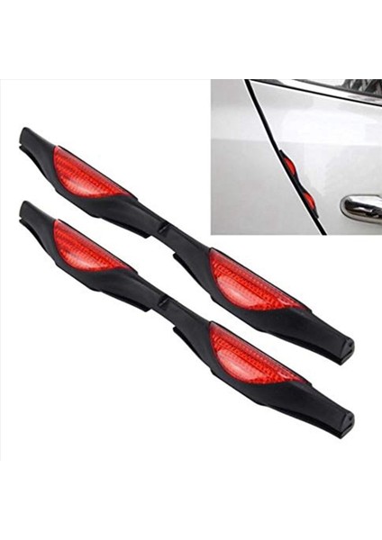 8x Araba Kapı Koruyucuları Bump Stop Dolar Kenar Koruma Şeriti Kent Referansları Araba Arka Ön Kapı Çıkanları Koruması (Yurt Dışından) indirimleri