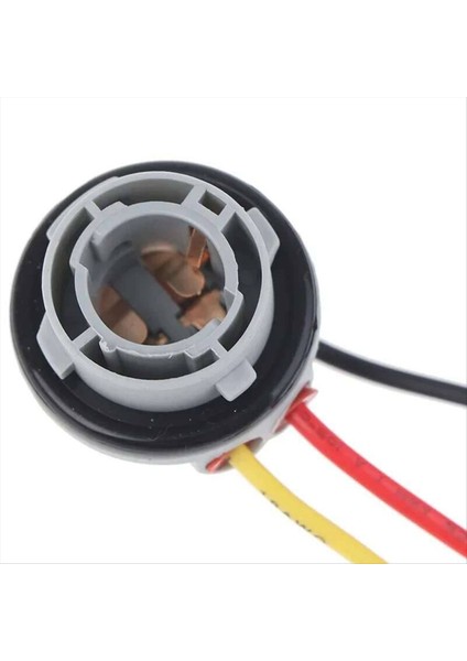 10PCS 1157 BAY15D Lamba Tutucu Ampul Adaptör Taban Soket Konnektörü Plastik Turn Sinyal Far Işığı (Yurt Dışından) fiyatları