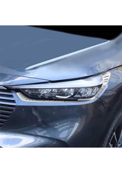 Araba Ön Farlar Kaşlar Göz Kapakları Kapak Trim Kirpik Kafası Işık Lambası Çıkartmaları Hrv Hrv Hr-V Vezel 2021-2023 (Yurt Dışından) fırsatları