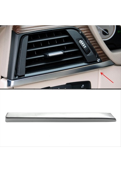 Araba Gösterge Tablosu Sol A/c Havalandırma Paneli Trim Şeridi 51459249114 Bmw 3 4 Serisi F30 F31 2012-2019 F32 F33 Gümüş (Yurt Dışından) indirimleri