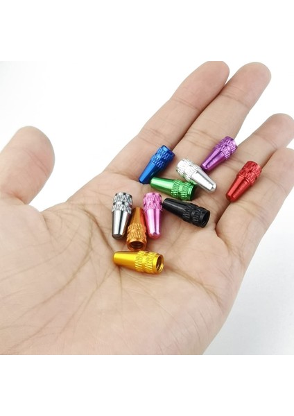 50PCS Bisiklet Presta Valf Kapağı Alüminyum Presta Bisiklet Valf Kapağı Bisiklet Bisiklet Lastik Kapakları Fransız Tarzı Kapak Toz Kapakları (Yurt Dışından) indirimleri