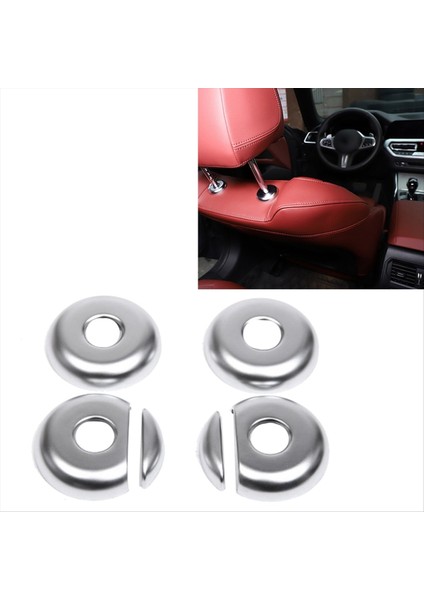 Araba Koltuğu Başlık Ayar Düğmesi Temel Kapak Trim Iç Bmw 3 4 Serisi G20 G22 2022-2023 Araç Aksesuarları (Yurt Dışından) modelleri