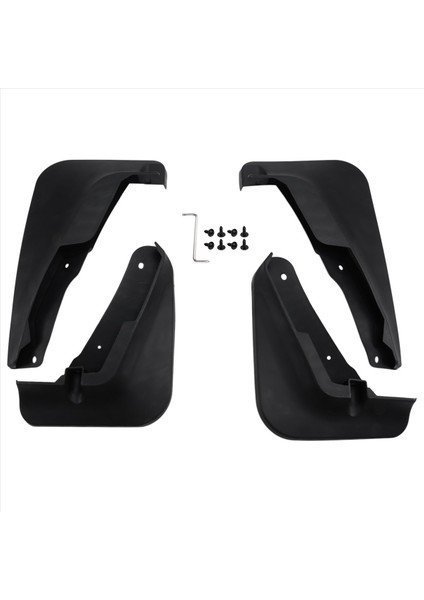 4pcs Volvo Için Çamurluklar EX30 2024 Çamur Kanatları Sıçrama Korumaları Çamurluk Çamur Kanatları Ön Arka Araba Koruma Aksesuarları (Yurt Dışından)