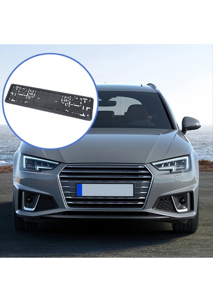 2pcs Avrupa Plaka Çerçevesi Otomatik Aksesuar Montaj Plakası ile Su Geçirmez Sahibi Avrupa Versiyonu (Yurt Dışından) modelleri