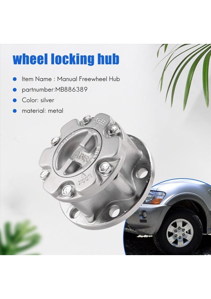 Tekerlek Kilitleme Hub 28 Diş Manuel MB886389 Mitsubishi Pajero Triton Için L200 4x4 L300 4x4 (Yurt Dışından) indirimleri
