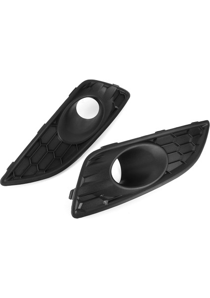 1 Çift Ön Tampon Alt Petek Sis Lambası Surround Izgara Sis Lambası Kapak Ford Fiesta Mk7 Facelift 2013-2017 (Yurt Dışından) fırsatları