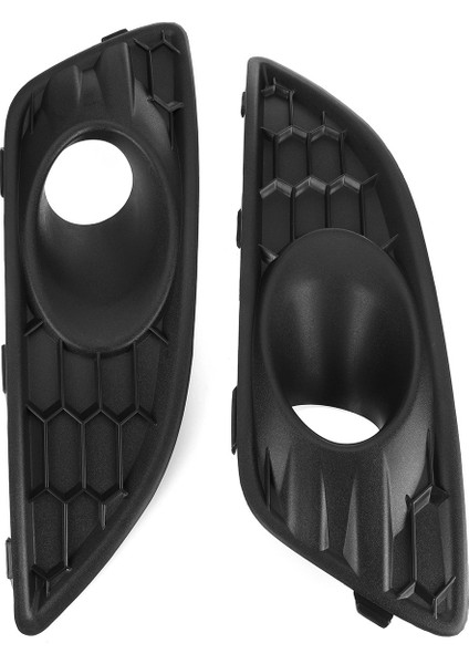 1 Çift Ön Tampon Alt Petek Sis Lambası Surround Izgara Sis Lambası Kapak Ford Fiesta Mk7 Facelift 2013-2017 (Yurt Dışından) indirimleri
