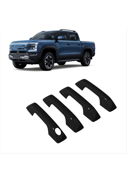 Byd Shark Için 6 2025 Dış Kapı Tutucu Kapak Trim Dekorasyon Koruma Araç Aksesuarları (Yurt Dışından) modelleri