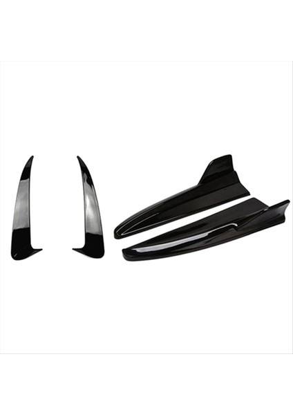 Mercedes Benz C-Serisi W205 C180 C200 C300 C43 C63 Amg 2015-2021 Arka Tampon Difüzör Spluser Splitter Splitter Hava Havalandırma Trim (Yurt Dışından) modelleri