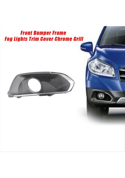 1paır Ön Tampon Çerçeve Sis Işıkları Suzuki Sx4 S-Cross 2013-2016 Sis Lamba Kaputu Krom Dekoratif (Yurt Dışından) indirimleri
