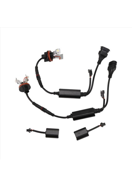 2pcs Araba LED Melek Göz Işığı 6000K H8 Bmw E82 E87 E90 E91 E92 M3 E93 E60 E61 E63 E70 X5 E71 X6 E89 Z4 (Yurt Dışından)