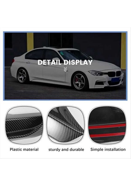 Araba Ön Tampon Spoiler Sis Light Trim Kapak Bmw F30 F30 F35 M Paket 320I 325I 2013-2019 (Yurt Dışından) modelleri
