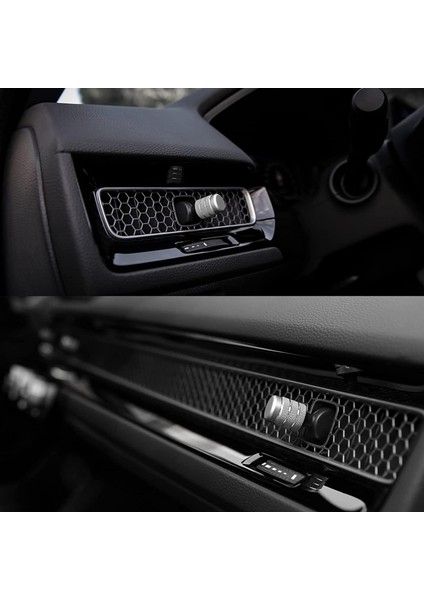 11 Gen Honda Civic 2022 Orta Konsol Hava Havalandırma Kapağı Kapak Trim Kapak Anahtar Halkası Iç Gümüş (Yurt Dışından) fırsatları