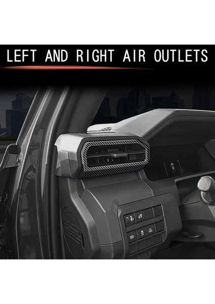 Araba Dash A/c Klima Çıkış Havalandırma Kapak Paneli Toyota Tacoma 2024 Araç Iç Aksesuarları Karbon Fiber (Yurt Dışından) fırsatları