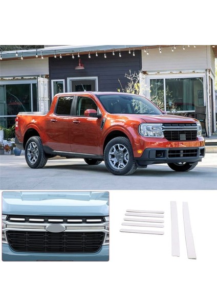 Araba Ön Tampon Izgara Örgü Ekler Ford Maverick 2022 2023 Aksesuarları Için Trim Dekorasyon Kapakları (Yurt Dışından) indirimleri