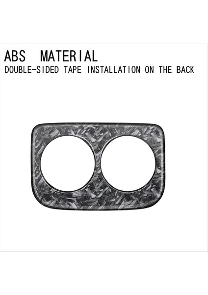 Araba Rearr Armrafı Kupa Tutucu Kapak Su Kupası Tutucu Trim Sticker Subaru Forester 2025 Lhd Iç Aksesuarlar C (Yurt Dışından) modelleri