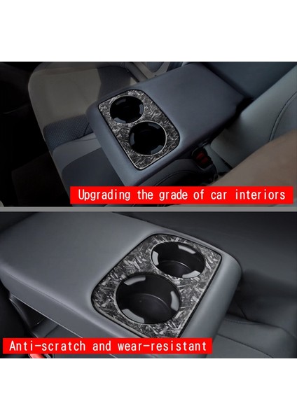 Araba Rearr Armrafı Kupa Tutucu Kapak Su Kupası Tutucu Trim Sticker Subaru Forester 2025 Lhd Iç Aksesuarlar C (Yurt Dışından) fırsatları