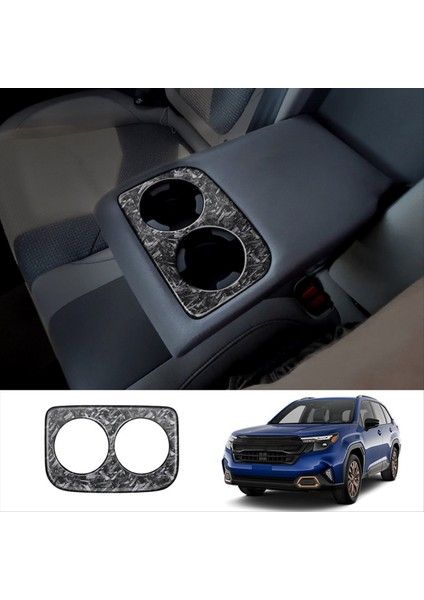 Araba Rearr Armrafı Kupa Tutucu Kapak Su Kupası Tutucu Trim Sticker Subaru Forester 2025 Lhd Iç Aksesuarlar C (Yurt Dışından) indirimleri
