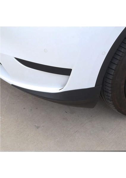 Tesla Model Y 2021 2022 2023 Çarpışma Karşıtı Şeritler Köşe Koruma Tampon Dudak Koruyucusu Için Ön Tampon Koruyucusu (Yurt Dışından) modelleri