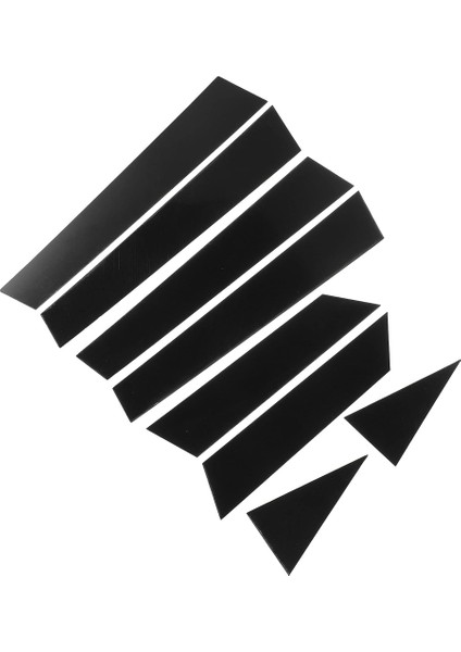 Araba Sütun Destekleri Kapı Pencere Trim Kalıplamalar Nissan Altima Için Kazan Anti Stickers 2013-2018 Aksesuarlar Parlak Siyah (Yurt Dışından)