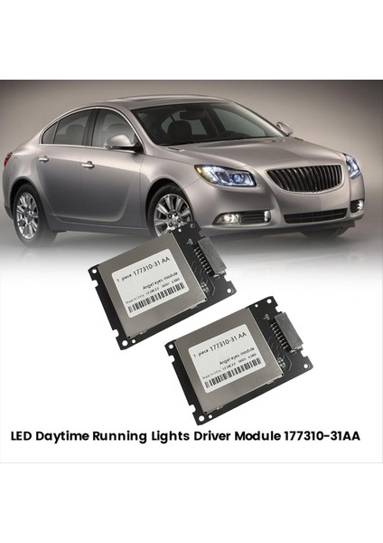 2pcs LED Far Sürücü Modülü Buick Regal Opel Astra J Gtc Gündüz Koşu Işıkları Kontrolü 17731031AA (Yurt Dışından) fırsatları