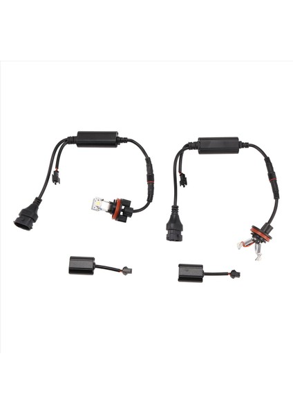 2pcs Araba LED Melek Göz Işığı 6000K H8 Bmw E82 E87 E90 E91 E92 M3 E93 E60 E61 E63 E70 X5 E71 X6 E89 Z4 (Yurt Dışından) modelleri