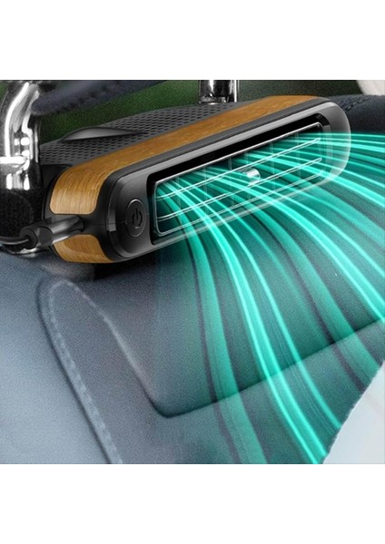 Araba Koltuğu Soğutma Fanları USB Ön Arka Koltuk Için Araba Başlık Fanı Tüm Arabalar Için Üç Vitesli Ayarlanabilir Fan Koltuk B (Yurt Dışından) modelleri