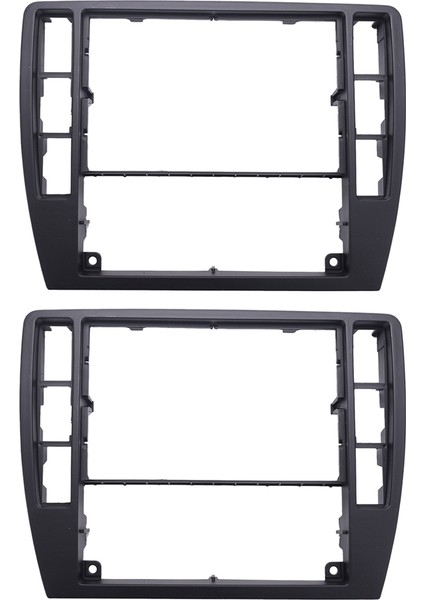 2x 3B0858069 Iç Dash Center Konsol Trim Çerçeve Panel Radyo Yüz Çerçevesi Passat B5 2001 2002 2003 2004 2005 (Yurt Dışından)