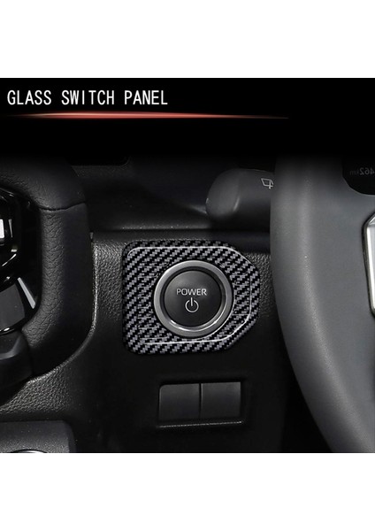 Araç Motor Başlangıç Toyota Için Toyota Prado LC250 2024 Araç Iç Aksesuarları Için Tutturma Anahtarı Çerçevesi Rhd A (Yurt Dışından) indirimleri