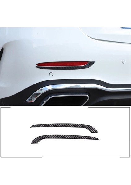 Mercedes-Benz C-Class W206 2022 2023 Yumuşak Karbon Fiber Araç Arka Kuyruk Işık Kapağı Trim Sticker Aksesuarları (Yurt Dışından) fırsatları