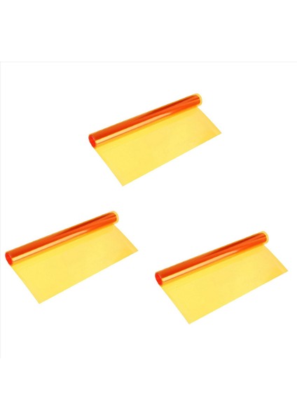 3x Film Far 30CM x 120CM Tonu Vinil Araç Turuncu (Yurt Dışından)