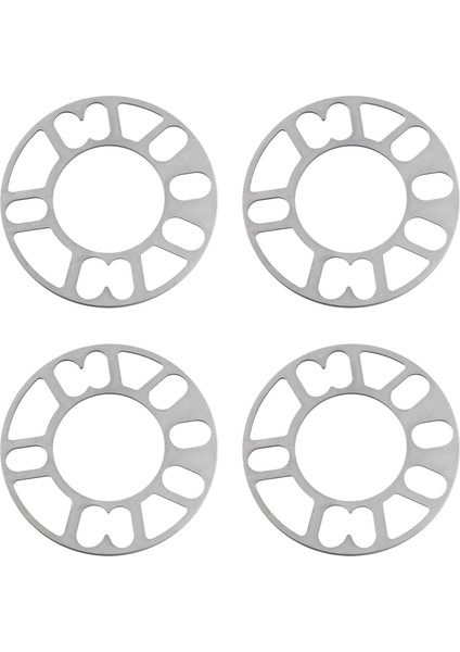 4pcs Alüminyum Tekerlek Aralayıcıları Şimler Plaka Otomatik Tekerlek Aralayıcıları 4X100 4X114 3 5X100 5X108 5X114 3 5X120 (Yurt Dışından)