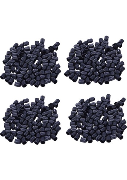 400 - Siyah Plastik Yedek Valf Kapakları Arabalar Kamyonlar Motosikletler Atv Schrader Lastik Kapakları (Yurt Dışından)