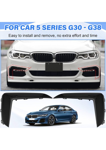 Bmw 5 Serisi G30/G38 Ön Tampon Sol/sağ Kalıp Şeridi 51118747845 51118747846 Ön Tampon Kalıp Trim (Yurt Dışından) fırsatları