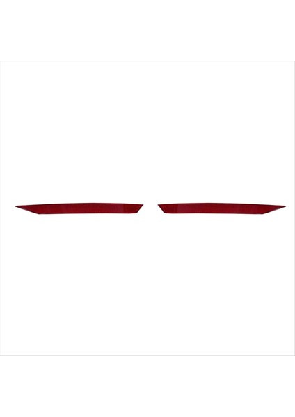 1paır Arka Tampon Reflektör Işık Trim 63145A016D1 63145A016D2 Bmw 5 Serisi G60 2023 Yan Uyarı Reflektör Plakası (Yurt Dışından)