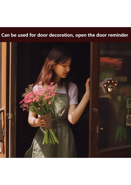 Esnaf Çan Dekoratif Buzdolabı Mıknatısları Manyetik Olarak Yapıştırılmış Ahşap Kapı Zili Girerken Iş Için Kapı Zil (Yurt Dışından) fiyatları