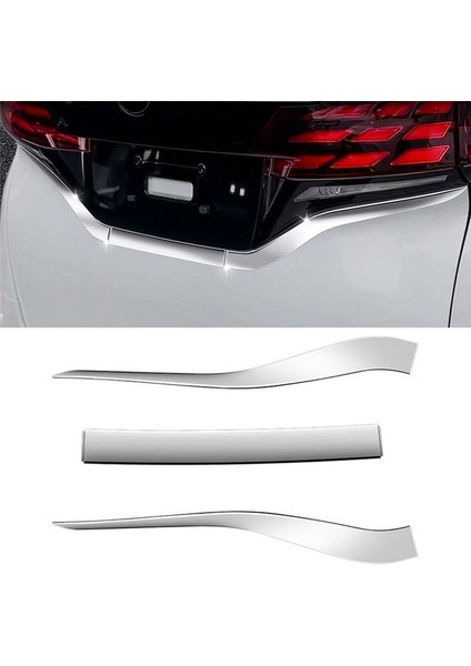 Toyota Alphard Vellfire 40 Serisi 2023 2024 Otomobil Arka Plaka Şeridi Kapak Dekoratif Döşeme Aksesuarları (Yurt Dışından) modelleri