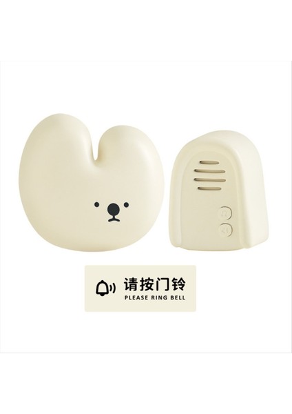 Bunny Doorbytel Tavşan Kapı Zili Kablosuz 3 Hızlı Ayarlanabilir Hacim Eğlence Çağrı Giriş Hatırlatma Ev Dairesi (Yurt Dışından) modelleri
