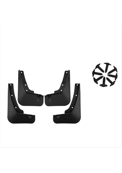 Araba Çamur Flaps Splash Guard Mudguard Çamurlu Çamurluk Kia Carnival Için Dış Kapak 2021-2024 (Yurt Dışından)