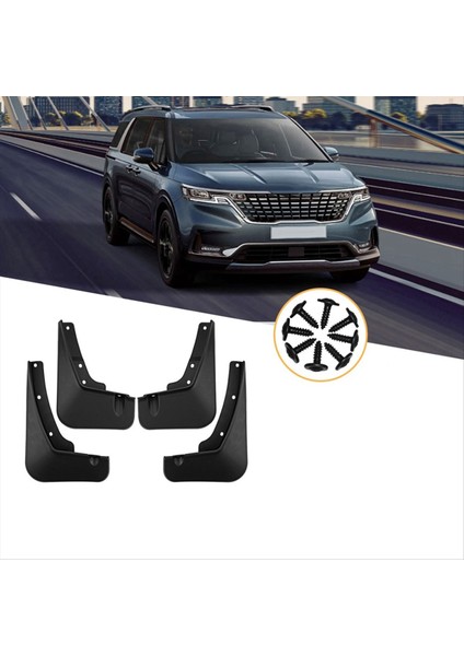 Araba Çamur Flaps Splash Guard Mudguard Çamurlu Çamurluk Kia Carnival Için Dış Kapak 2021-2024 (Yurt Dışından) indirimleri