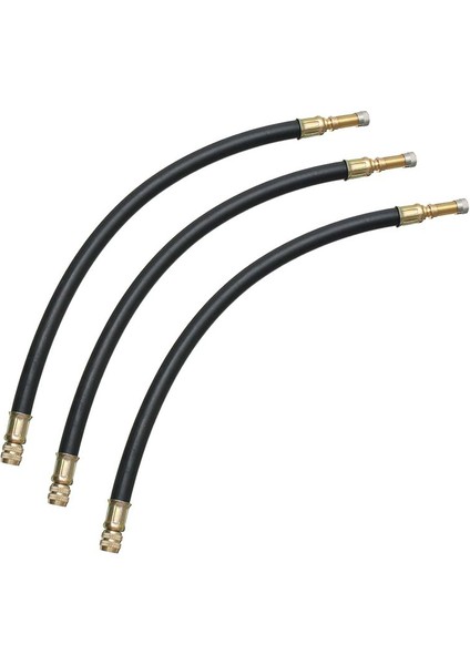 3 Adet 12 Inç 300MM Esnek Kauçuk Lastik Valf Gövdesi Uzatma Araç Motosiklet Motor Bisiklet (Yurt Dışından)