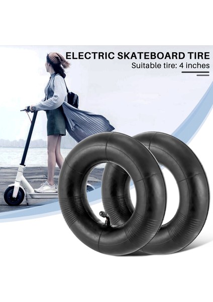 2 Paket 2 80/2 50-4 Inç Iç Tüp Scooter Çim Biçme Makineleri El Arabaları El Kamyonları Için TR87 Bırect Valf Gövdeli (Yurt Dışından) fiyatları