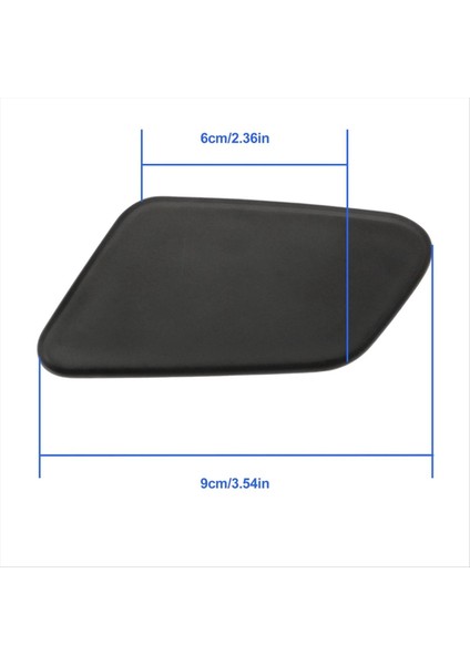 Citroen C8 (Ea Eb) 2002- Tampon Yıkama Nozul Kapağı Için Araba Far Temizleme Kapağı Kapağı 6438K7 6438 K7 (Yurt Dışından) modelleri